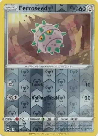 Ferroseed (SIT 121) - REVERSE HOLO