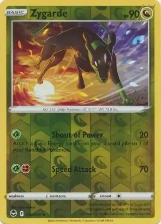 Zygarde (SIT 134) - REVERSE HOLO