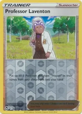 Professor Laventon (SIT 162) - REVERSE HOLO