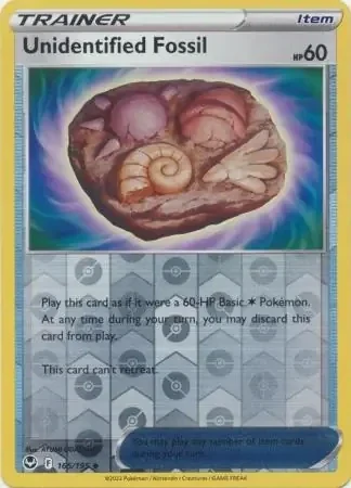 Unidentified Fossil (SIT 165) - REVERSE HOLO