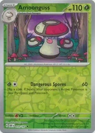 Amoonguss (OBF 010) - REVERSE HOLO
