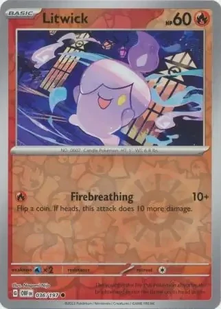 Litwick (OBF 036) - REVERSE HOLO