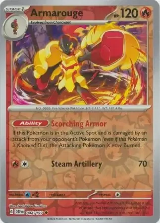 Armarouge (OBF 044) - REVERSE HOLO