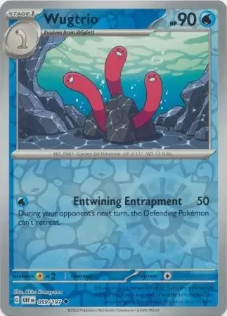 Wugtrio (OBF 059) - REVERSE HOLO