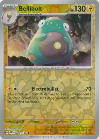 Bellibolt (OBF 077) - REVERSE HOLO