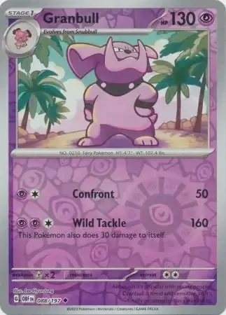 Granbull (OBF 088) - REVERSE HOLO