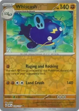 Whiscash (OBF 109) - REVERSE HOLO