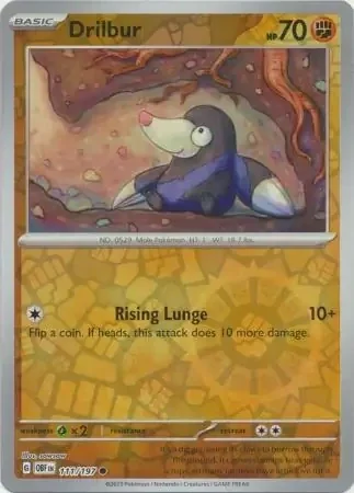 Drilbur (OBF 111) - REVERSE HOLO