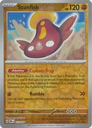 Stunfisk (OBF 112) - REVERSE HOLO