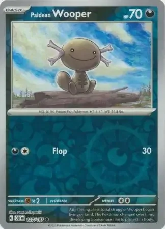 Paldean Wooper (OBF 127) - REVERSE HOLO