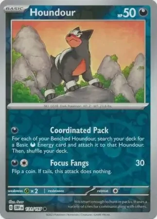 Houndour (OBF 131) - REVERSE HOLO