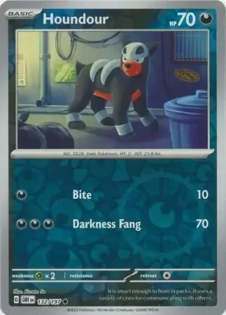 Houndour (OBF 132) - REVERSE HOLO