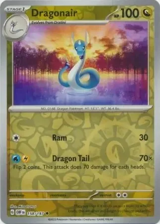 Dragonair (OBF 158) - REVERSE HOLO