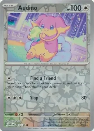 Audino (OBF 173) - REVERSE HOLO