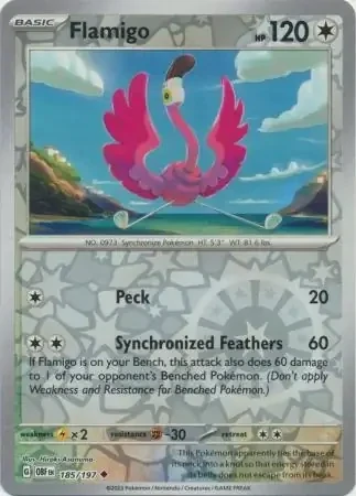 Flamigo (OBF 185) - REVERSE HOLO