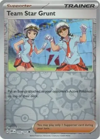 Team Star Grunt (OBF 195) - REVERSE HOLO