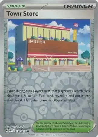 Town Store (OBF 196) - REVERSE HOLO