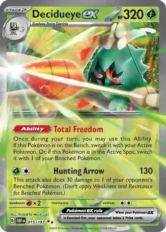 Decidueye ex (OBF 015)