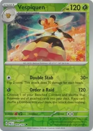 Vespiquen (PAL 009) - REVERSE HOLO