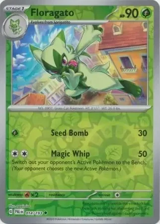 Floragato (PAL 014) - REVERSE HOLO