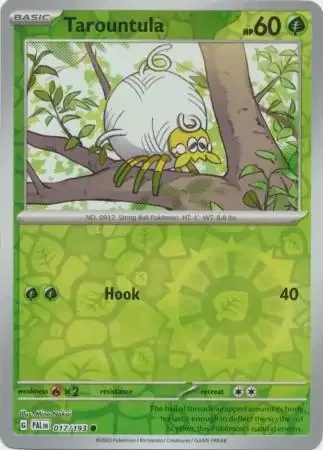 Tarountula (PAL 017) - REVERSE HOLO