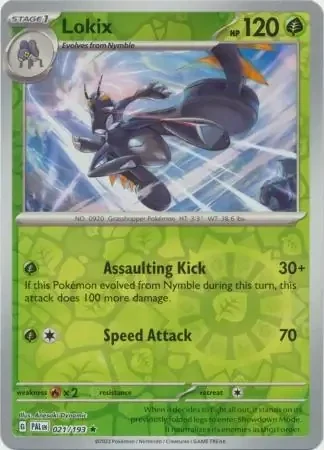 Lokix (PAL 021) - REVERSE HOLO