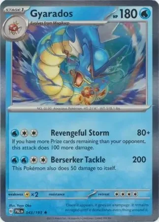 Gyarados (PAL 043) - HOLO