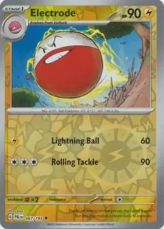 Electrode (PAL 067) - REVERSE HOLO
