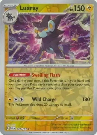 Luxray (PAL 071) - REVERSE HOLO