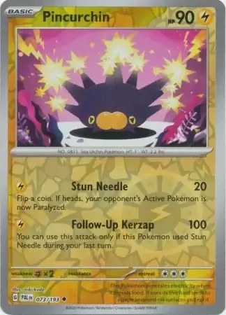 Pincurchin (PAL 073) - REVERSE HOLO