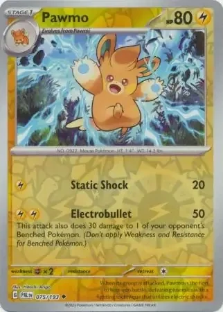 Pawmo (PAL 075) - REVERSE HOLO