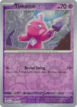 Tinkatink (PAL 102) - REVERSE HOLO