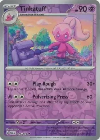 Tinkatuff (PAL 104) - REVERSE HOLO