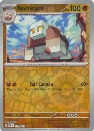 Naclstack (PAL 122) - REVERSE HOLO