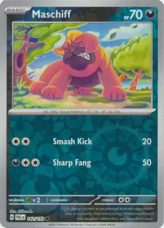 Maschiff (PAL 142) - REVERSE HOLO