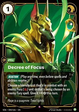 Decree of Focus
