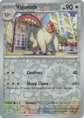 Vigoroth (PAL 161) - REVERSE HOLO
