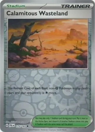 Calamitous Wasteland (PAL 175) - REVERSE HOLO