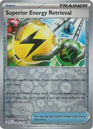 Superior Energy Retrieval (PAL 189) - REVERSE HOLO