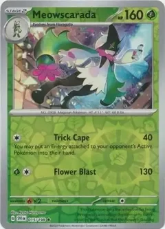 Meowscarada (SVI 015) - REVERSE HOLO