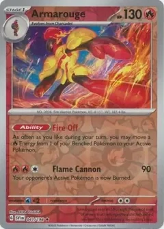 Armarouge (SVI 041) - REVERSE HOLO