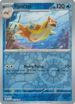 Floatzel (SVI 047) - REVERSE HOLO