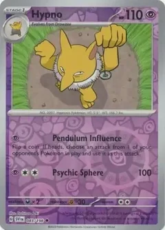 Hypno (SVI 083) - REVERSE HOLO