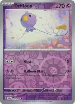 Drifloon (SVI 089) - REVERSE HOLO