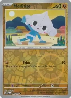 Meditite (SVI 110) - REVERSE HOLO
