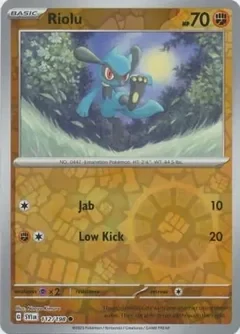 Riolu (SVI 112) - REVERSE HOLO