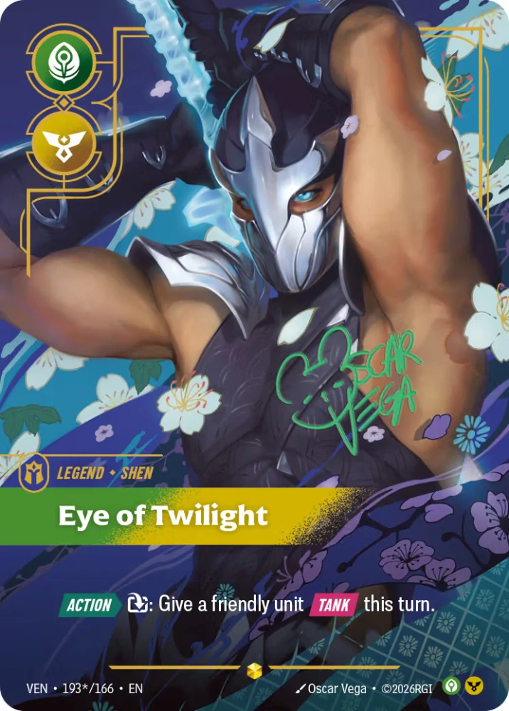 Shen, Eye of Twilight (V.3 - Signed Showcase)