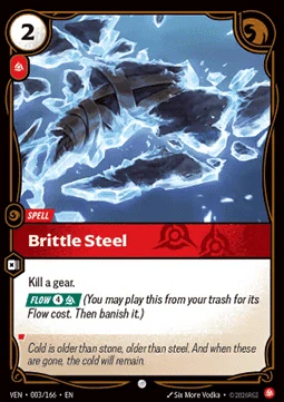 Brittle Steel