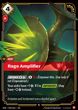 Rage Amplifier