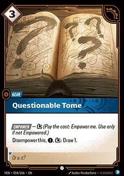 Questionable Tome